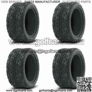 4x Vision 215/35-14 W8039A VX Golf Cart Tires