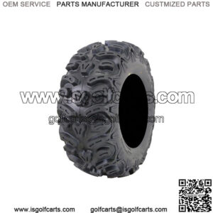 Set of (4) 25-10-12 K587 HTR Bearclaw 8 pr Radial Golf Cart ATV UTV Tires