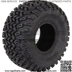 P334 Golf Cart Tire- 22 x 11-8 - All Terrain Golf Cart Tires, Four-Ply Rated Quad Tire, Utility Terrain Vehicle Tire with 15.5 Millimeters Tread Depth, General Purpose Golf Tire, 22 x 11-8