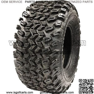 P334 Golf Cart Tire- 22 x 11-10 -All Terrain Golf Cart Tires, Four-Ply Rated Quad Tire, Utility Terrain Vehicle Tire with 15.5 Millimeters Tread Depth, General Purpose Golf Tire, 22 x 11-10