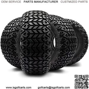 23 X 10.5-12 Dot All-Terrain Tire For Golf Carts & Atv'S (6 Ply Rating) -- 1, Set Of 2 Or 4 (23 X 10.5-12, Set Of 4 Tires)