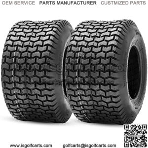 2PCS 20x10.00-8 Lawn & Garden Mower Tires Turf Friendly, 20x10-8 Great Traction for Garden Tractors, Walk-behind Mowers, Turf Maintenance Vehicles, Golf Carts