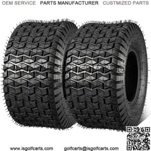 18x9.50-8 Lawn Mower Tires, 18x9.50-8nhs Tires, 18x9.50 8 Turf Tires 18-9.50-8 Rear Mower Tires, 4 Ply Tubeless Tire, 1040lbs Capacity, Set of 2