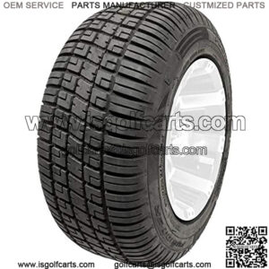 Fusion 18 S/R Steel Belted Radial Golf Cart Street Tire Designed for Optimal Street Use (205/50-10)