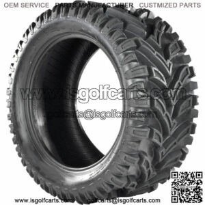 Set of 4 Golf Cart 23x10-12 Raptor Mud Tires for Lifted Carts