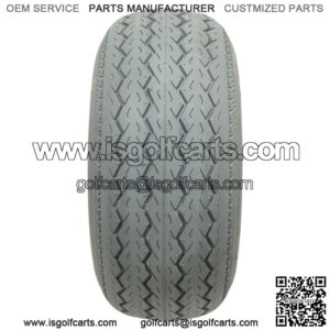 1 Golf Cart Tire 18.5x8.50-8 Duro 4 Ply Gray Sawtooth Street Tire Only