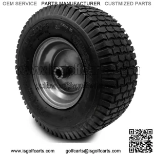 2PK 13x5.00-6 Turf Tires & Rim Assembly Fits Lawn & Garden Tractors Golf Carts