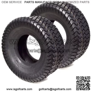 2PK 20x8.00x10 4 PLY Turf Lawn Mower Garden Tractor Golf Cart Tires