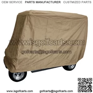 4-Passenger Golf Cart Storage Cover for Carts with 80" Top