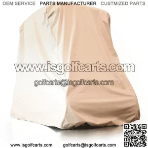 Ivory 4-Passenger Lifted Cart Storage Cover (Universal Fit)