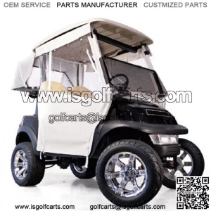 Carryall Beige 3-Sided Track-Style Enclosure - W/ 56" Factory Top (Fits 1992-1997)