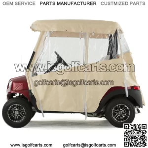 3-SIDED VINYL ENCLOSURE FOR CLUB CAR ONWARD (CHOOSE COLOR)