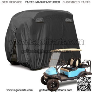 4 Passenger Golf Cart Cover for EZGO Club Car Yamaha Waterproof 400D Cover