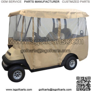 Deluxe Driveable Golf Cart Enclosure - For 88" Cart Top