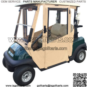 Club Car DS Enclosure / Golf Cart Cover - DoorWorks Hinged Hard Door (Material)