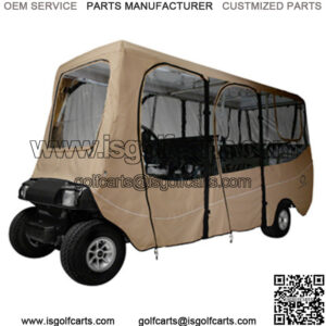 Classic Accessories Deluxe Khaki 6-Passenger Enclosure (Universal Fit)