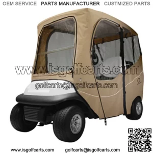 Classic Accessories Khaki 2-Passenger Deluxe Enclosure (Universal Fit)