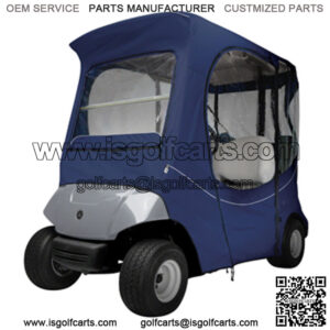 Classic Accessories Yamaha G29 and Drive 2 Passenger Navy Golf Cart Enclosure