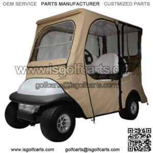 Classic Accessories Club Car Precedent 4 Passenger Khaki Golf Cart Enclosure