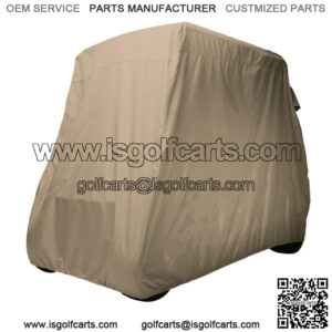 Classic Accessories Golf Cart Heavy Duty Storage Cover 4 Passenger Long Top