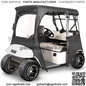 Golf Cart Enclosure for EZGO TXT RXV 2 Passenger, 600D Golf Cart Driving Cover