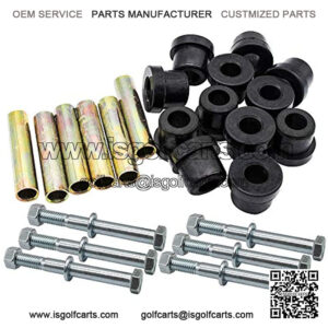 Front or Rear Leaf Spring& Front Upper A Arm Suspension for Club Car DS Golf Cart,Bushing and Sleeve & Screw Kit