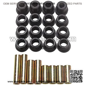 Bushing and Sleeve Kit for Club Car Ds, Golf Cart Front or Rear Leaf Spring and Front Upper A Arm Suspension, for 1992 and up DS Models
