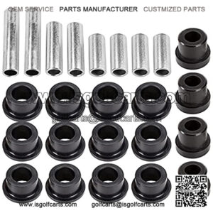 Front Lower Spring + Front Upper A Arm Suspension for Golf Cart Club Car DS Bushing Kits, Replace 1016346, 1016349, 1016350, 1012303, 105583