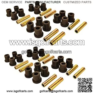 Front and Rear Leaf Spring Bushing Set for Club CAR DS for 2 CARTS