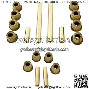 Parts Company Club Car Front Lower Spring & Front Upper A-Arms Bushing Kits for Precedent Cart