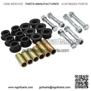 Front or Rear Leaf Spring& Front Upper A Arm Suspension for Club Car DS Golf Cart,Bushing and Sleeve & Screw Kit
