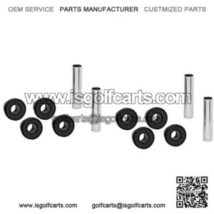 (2) Txt/Medalist (94+) Gas/Electric Golf Cart Rear Leaf Spring Rubber Bushing Kits