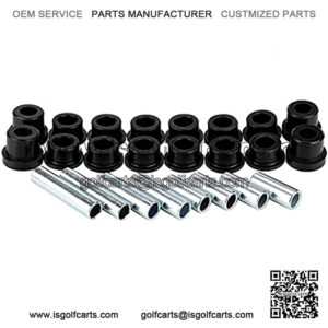 Front Lower Spring & Upper A Arm Bushing Kit for Club Car DS Golf Cart, OEM 1016346 1016349 1016350