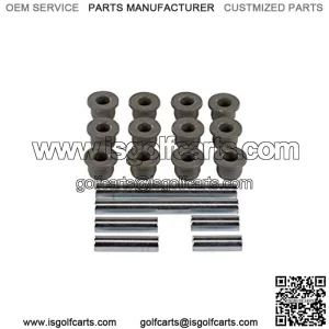 Club Car Front Lower End & Control Arm Bushing Sleeve Kit for Precedent Golf Car