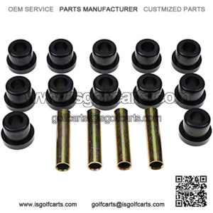 Front and Rear Leaf Spring Bushing Set Bushing Kit 1012303 1015583 225-829 for Club Car DS Golf Cart G&E 1981-up and TXT 1994-up