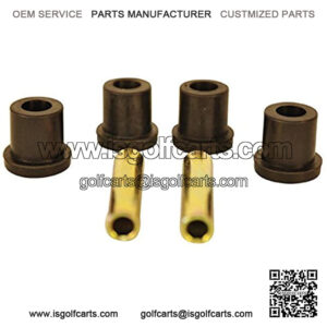 Front Leaf Spring Bushing and Sleeve Kit Fits Club Car DS Golf Cart 1981 up