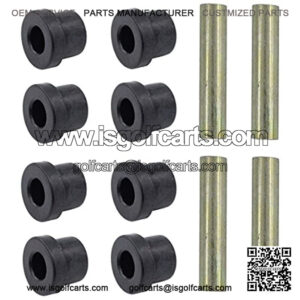 Set of 2 Leaf Spring Bushing Kit Front Rear for Club Car DS 1976-Up and Electric Golf carts