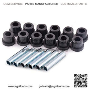 Rear Leaf Spring Bushing & Sleeves Kits for Club Car DS Golf Cart 1981-up & TXT/Medalist 1994-up
