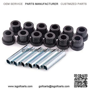Spring Bushing Kit for Club Car DS Golf Cart G&E 1981-up and TXT 1994-up,Front & Rear/Shackle,1012303 1015583