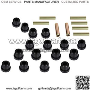 Golf Carts Heavy Duty Leaf Springs Kit 8 Sleeves & 16 Bushings for TXT 1994 up Gas Electric Golf Cart Part Leaf Springs for for Club Car Golf Cart Springs