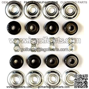 Rainbow Ann Golf Cart Shock Absorber Bushing Kit Fits Club Car 1982-Up DS and Precedent and EZGO 1989-Up TXT,Replace OEM 1011415