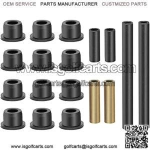 Golf cart Bushing and Sleeve Kits, Bushing Kit Front Lower Spring & Front Upper A-Arm Susp for Club Car Precedent Bushings and Sleeve Kit 102289901