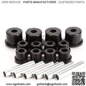 Complete Rear Leaf Spring Bushing Sleeves Kit for EZGO RXV 2008-up Electric & Gas Golf Cart, Replace OEM 620160 620161 624030