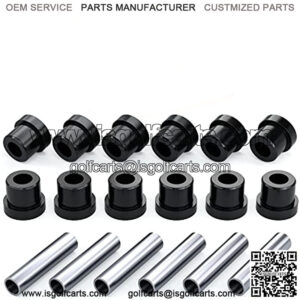 Golf Cart Bushing and Sleeve Kits (OEM #1015583, 1012303) for Club Car DS (1981-Up) and E-Z GO (1994-up) and EZGO TXT/Medalist 1994-up,Front or Rear Leaf Spring Bushing with Sleeve Kits
