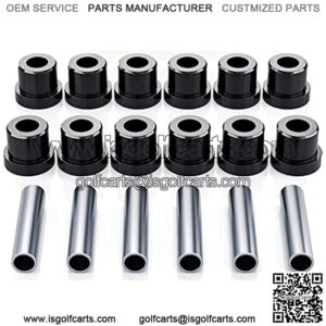 Rear Leaf Spring Bushing Set fit for Golf Cart Club Car DS (1992-up) EZGO TXT & Medalist (1994-up) Replacement Part 70289-G02 70291-G01 1012303 1015583