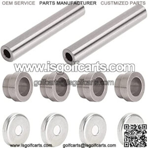 Steering Knuckle Outer Cover and Spindle Tube Spacer Kit for Yamaha G22/G29 G&E Golf Cart, Thrust Cover Bush Spacer Repair Kits OEM 2NL-23448-00-00,90381-17067-00 2NL-23517-00-00