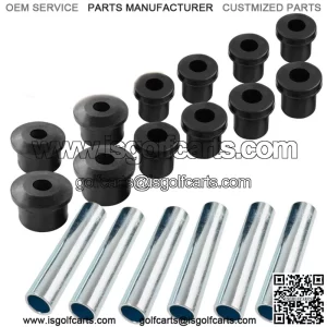 Golf Cart Complete Rear Leaf Spring Bushing & Sleeve Kit for EZ-GO RXV 2008 up