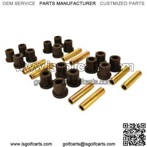 Front Rear Spring Bushing Sleeve Kit Fits Club Car DS Carryall Golf Cart 1981-Up