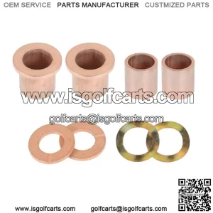 FOR Club Car DS Golf Cart King Pin / Spindle Bronze Bushing kit Fits 1981-up