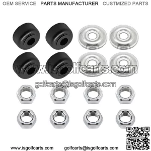 Golf Cart Shock Bushing Kit for Club Car DS/Precedent EZGO TXT/Marathon 1982+